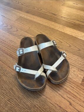 Birkenstock Mayari Strappy Leather Sandals
